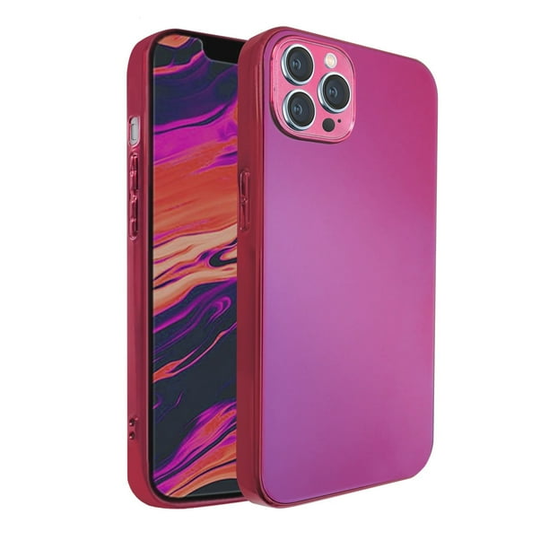 Iphone 13 Pro Max Case Colored Reflective Mirror Walmart Com