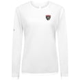 thumbnail image 2 of Women's Levelwear White Florida Panthers Sequoia Primary Logo Long Sleeve T-Shirt, 2 of 3