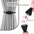 thumbnail image 3 of FABLE- 4 Pack Magnetic Curtain Tiebacks Rope Window Decorative Drapes Weave Holdbacks, 3 of 6
