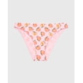 thumbnail image 4 of Bikini Cotton Panty and Picot Trim in Perfect Peach, 4 of 5