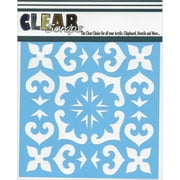 Clear Scraps Mexican Tile