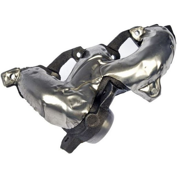 Left Driver Side Exhaust Manifold - with Gasket, Bolts, and Washers -  Compatible with 2007 - 2011 Jeep Wrangler 2008 2009 2010 