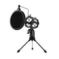 thumbnail image 1 of Amdohai Mini Desktop Microphone Stand + Shock Mount Mic Holder, 1 of 6