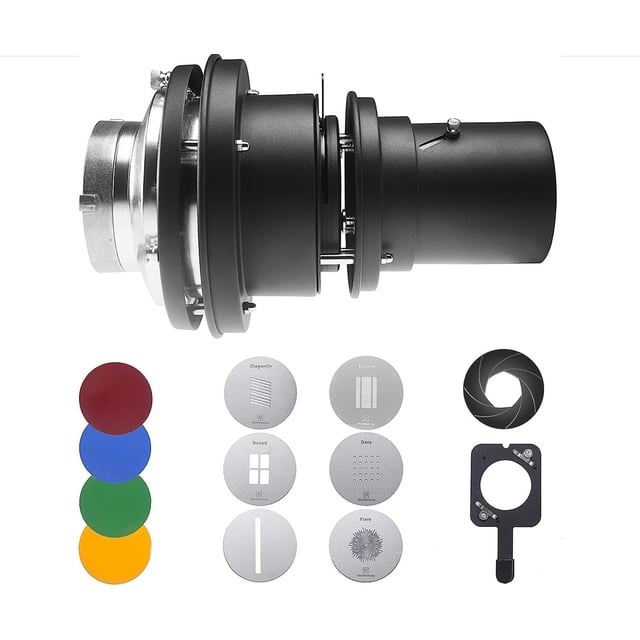 Accesorio óptico para proyector Snoot Flash, soporte Wellmaking Bowens