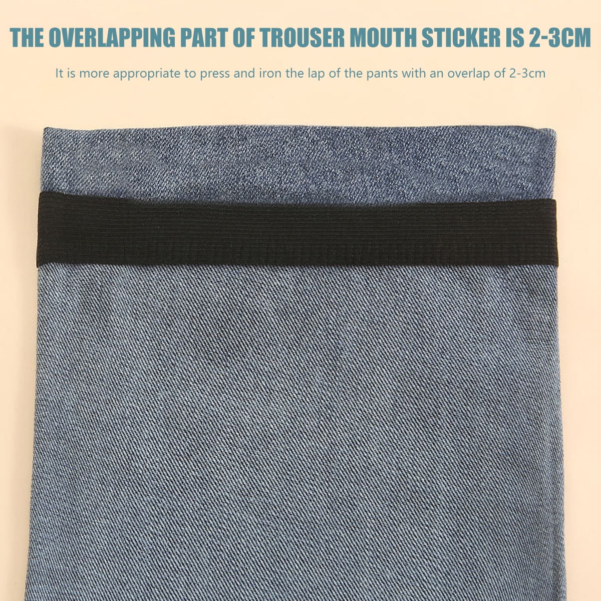 Pants Edge Shorten Self adhesive Pant Mouth Paste Iron Hem - Temu Japan