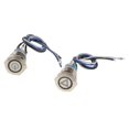 thumbnail image 1 of Interruptor de botón pulsador impermeable 2pcs 19mm para PC Interruptor cendido, , interruptor de botón de cuerno Macarena Interruptor de botón pulsador de enclavamiento, 1 of 7