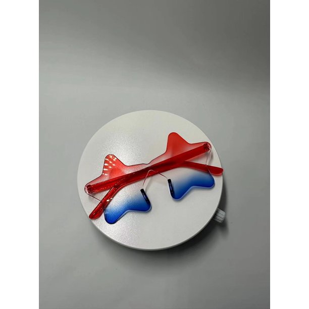 Gafas de sol con forma de pentagrama y personalidad, sin marco, modernas, para fiestas y playas