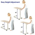 thumbnail image 5 of Medacure Adjustable Overbed Table with Wheels - 50 Lb Weight Capacity, 5 of 7