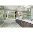 thumbnail image 2 of Achim Retro Self Adhesive Vinyl Floor Tile - 20 Tiles/20 Sq. ft., 12 x 12, Green Medallion, 2 of 5