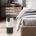 thumbnail image 3 of Homedics 3-in-1 HEPA-Type Replacement Filter for AP-H400 – H13 HEPA, Activated Carbon & Prefilter – Captures Allergens, Dust, Smoke, Odors, VOCs – Lasts 12 Months – AP-H400FL, 3 of 7