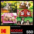 thumbnail image 1 of Kodak 550pc Puzzle - Puppies and Kittens (English Only), 1 of 5