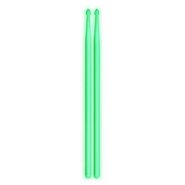Baquetas Luminosas 5A Baquetas De Nailon Baquetas Para Actuaciones En El Escenario Baquetas Fluorescentes Para Niños Y Adultos
