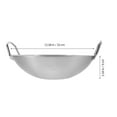 thumbnail image 2 of unbranded Sartén Multiusos De Acero Inoxidable Para Cocina Con Asa Y Redondo, 2 of 8