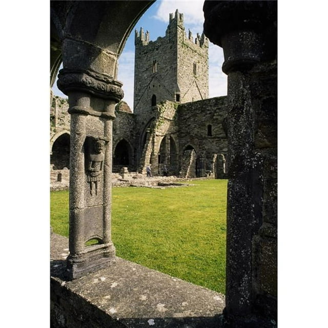 Posterazzi DPI1814281 County Kilkenny Ireland - Jerpoint Abbey Poster Print by The Irish Image Collection, 12 x 18