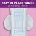 thumbnail image 6 of Poise Ultra Thin Incontinence Pads for Women, with Wings, 3 Drop, Maximum Absorbency, Long, 34Ct, 6 of 8