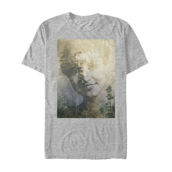 Men's Twin Peaks Laura Palmer Fade Graphic Tee Athletic Heather Large