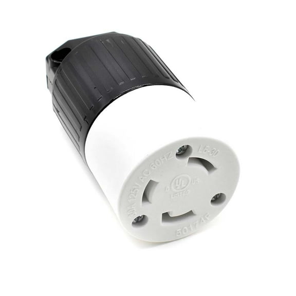 Superior Electric YGA024F Twist Lock Electrical Receptacle 3 Wire, 30 Amps, 125V, NEMA L5-30R - YGA024F