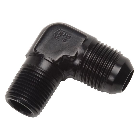 Edelbrock 660863 Accesorio Adaptador De 90 Grados Proclassic Negro