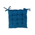 thumbnail image 1 of Polyester Tufted Chairpad (18 X 18) (Teal) - Set of 2, 1 of 1