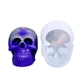 thumbnail image 5 of US 2 Pcs DIY Silicone Skull Mold Resin 3D mold Skeleton Decor Epoxy Craft Tool, 5 of 5