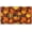 Feuilles d'Automne Citrouille, variante sur Tapis d'Entrée d'Automne à Feuilles d'Érable, Style Ferme, Carreaux Buffalo Colorés, Pois, Paillassons, Entrée, Profil Bas, Antidérapant, Tapis de Sol Extérieur Intérieur pour Maison, Patio, Jardin, Déco 17 x 29 Pouces