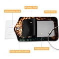 thumbnail image 4 of Unique Pangolin Square PU Leather 2 Pack Travel Tag - Bag Tag - Suitcase Tag with Privacy Cover and Stainless Steel Ring - Suitable for Travel, Backpack, and Handbag, 4 of 7