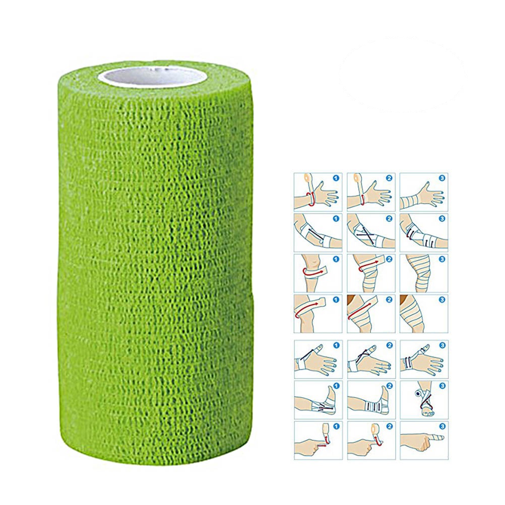 6roll 7.5x450cm Medical Selfadhesive Elastic Bandage Self Adherent
