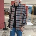 thumbnail image 5 of Camisas y blusas hawaianas a cuadros rojas para hombre, ropa de hip hop, informales, baratas, de marca, con mangas, moda 2024, Hipster SI, 5 of 5