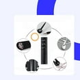 thumbnail image 2 of H-Z-J Black Wireless Bluetooth Receiver 5.0 Adapter Jack 3.5mm Wireless Receiver Adapter Auto AUX Kit Car For PC Music MP3 Speaker Headphone, 2 of 7