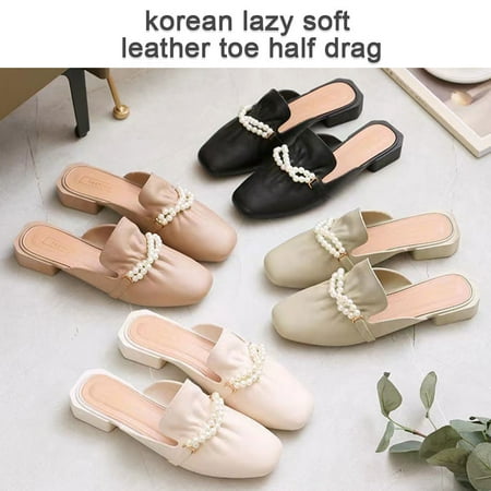 

Lightweight Slippers Comfort Casual Slippers Canvas Slip-On Flat Shoe