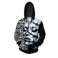 thumbnail image 4 of Sudadera con capucha informal y cómoda para hombre, ropa de otoño Y2k, sudadera con capucha con estampado de cara horrorosa, ropa para hombre, sudaderas con cremallera para hombre, 4 of 5
