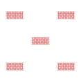 thumbnail image 1 of Wosthever Cake Edge Decoration Fondant Plastic Stencil Mold Border Icing Sugar Sieve Printing Home DIY Cupcake Cookie Template Pastry Type8 NO8, 1 of 6