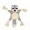 Raccoon, variant on Plush Dog Toy, Stuffed Animal Dog Toys, Durable Interactive Pet Toy, Cute Squeaky Dog Chew Toy for Puppy, Small, Medium Large Breed