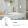 thumbnail image 2 of EeaseCA Plastic Soap Dispenser Wall-mounted Liquid Soap Box Holder Refillable Soap Container (Plating, Random Liner Color), 2 of 7