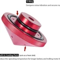 thumbnail image 5 of For Minn Kota 80 101 112 T-H Marine 1x Red Trolling Motor Prop Nut US, 5 of 8
