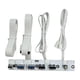 thumbnail image 1 of USB 3.0 Front Panel Hub IO Panel 2-Port USB3.0+2-Port USB2.0 White, 1 of 5