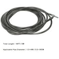 thumbnail image 3 of Drain Auger Cable 16Ft Flexible Plumbing Snake Cloged Remover with Drill Connector Plumbing Drill Pipe Drainage Cleaning Cable Sewer Drainage Auger Snake, 3 of 6