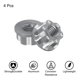 thumbnail image 3 of Tuercas Hexagonales de Aluminio Unique Bargains M4 para Ruedas RC Color Titanio 4Pcs, 3 of 6