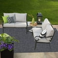 thumbnail image 3 of Broadway Collection Pet Friendly Indoor Outdoor Area Rug Grey - 2' x 3', 3 of 4