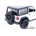thumbnail image 6 of 2018 Jeep Wrangler Rubicon Hard Top, White - Kinsmart 5412DK/WT - 1/34 scale Diecast Model Toy Car (Brand New but NO BOX), 6 of 6
