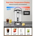 thumbnail image 2 of VEVOR 3.2 Gal Insulated Beverage Dispenser for Hot & Cold Drinks 2 Pack Silver, 2 of 9