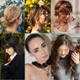 thumbnail image 7 of SEGO Synthetic Hair Braided Headband Classic Chunky Wide Plaited Braids Elastic Stretch Hairpiece Beauty accessory, 7 of 7
