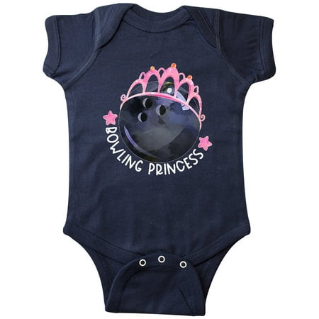 

Inktastic Bowling Princess- Tiara Gift Baby Girl Bodysuit