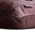 thumbnail image 2 of The HomeCentric Pillow Cases, Plum Pillow Shams, Pintucks Textured Pillow Sham, Pack of 2, 24x24 inch (60x60 cm) Pillow Sham, Square Silk Pillow Sham, Modern Pillow Shams, Solid Color - Plum Ocean, 2 of 5