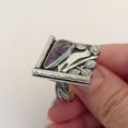 thumbnail image 3 of QQTDFG Retro 925 Silver Zircon Jewelry Women Wedding Engagement Rings Gift Size 6-11-#3-8, 3 of 3