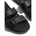 thumbnail image 5 of FitFlop Women's Gracie Rubber-Buckle Two-Bar Leather Slides, 5 of 7