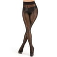 thumbnail image 4 of Ierhent Women Tights Women's Control Top Pantyhose - Sheer Tights with Reinforced Toes Black,One Size, 4 of 4