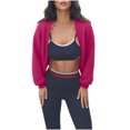thumbnail image 2 of Hrsba Women's Cardigan Sweaters Solid Color Long Sleeve Knit Sweater Outerwear, 2 of 6