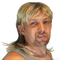 HandinHandCreations Mullet Wig for Men 70s 80s Costume Hippie Free American Quality Wigs