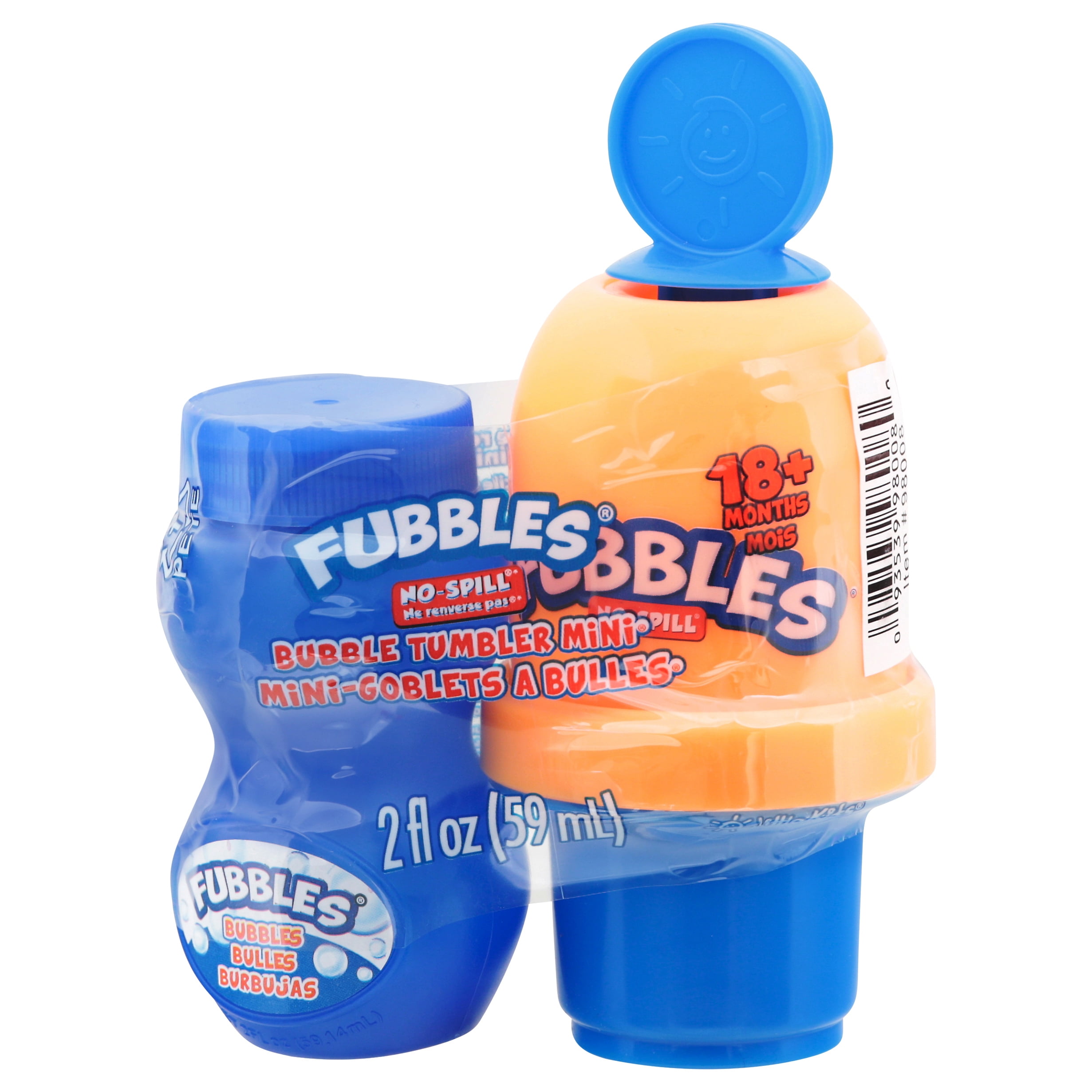 2 pack Mini Bubbles 3+ 